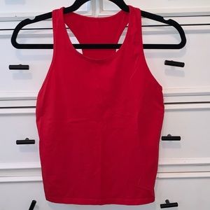 Red Ethos Crop Tank